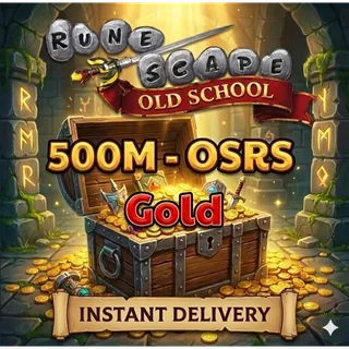OSRS GOLD 500M