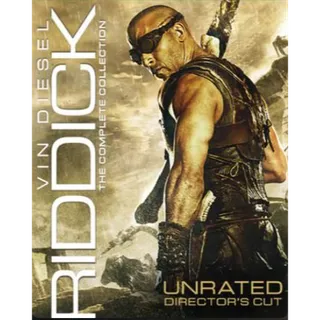 Riddick: The Complete Collection (Unrated) HD MA universalredeem.com