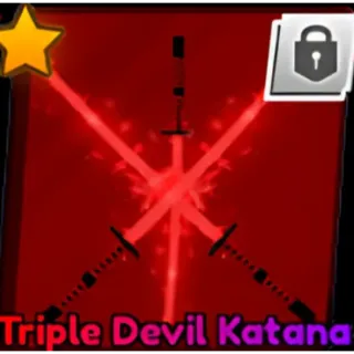 Triple Devil Katana Blade Ball