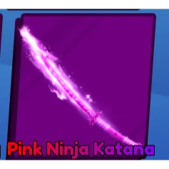 Pink Ninja Katana