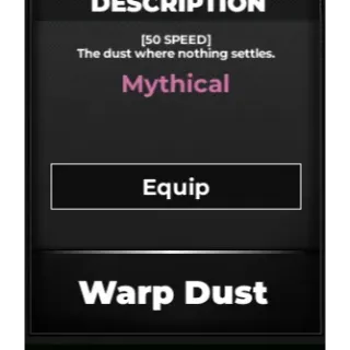 Warp Dust Type Soul