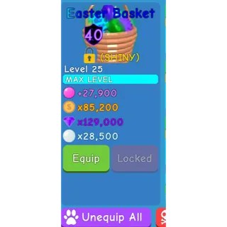 OG BGS SHINY EASTER BASKET