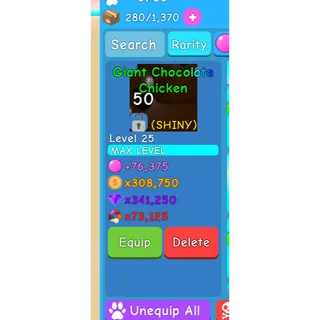 OG BGS SHINY GIANT CHOCO CHICKEN