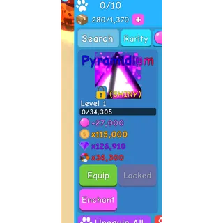 OG BGS SHINY PYRAMIDUM
