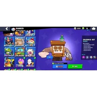 ⭐️25% Sale⭐️🏆𝟖𝟓𝟒𝟒𝟖🏆👥𝟗𝟒/𝟗𝟓👥🎫𝟖 BP🎫🔮SALOON 8-BIT🔮🏅𝟐𝟗𝟎 SKINS (ON 𝟐𝟗𝗞 GEMS)🏅⚔️𝟖𝟏 x 11 POW⚔️