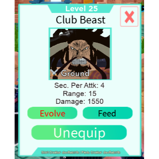 CLUB BEAST! KAIDO SHOWCASE ASTD! NEW! UPDATED! UPDATE! ONE OF TOP MOST RARE  ASTD UNITS! ALL FORMS! 