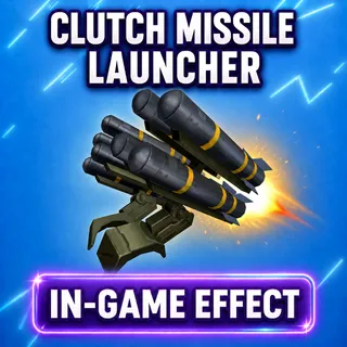 Roblox Clutch Missile Launcher Backpack [Special Effects]