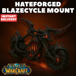 World of Warcraft - Hateforged Blazecycle Mount