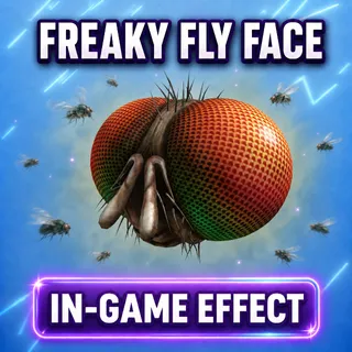 Roblox Freaky Fly Face Mask  [Special Effects]