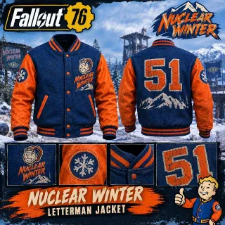 Nuclear Winter Letterman Jacket
