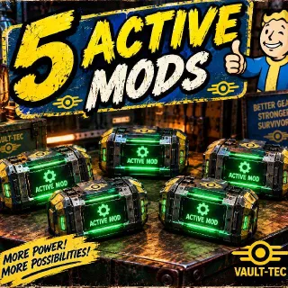 5 Active Mods