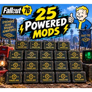 25 powered mods