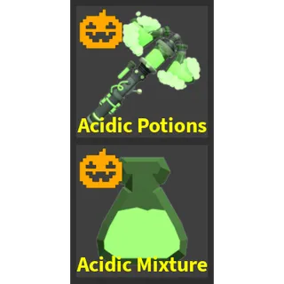 ACIDIC POTIONS SET - FLEE THE FACILITY