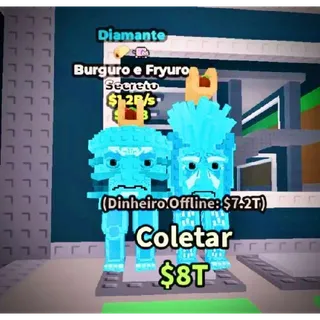 DIAMOND BURGURU AND FRYURU 1.2B/s - Steal A Brainrot
