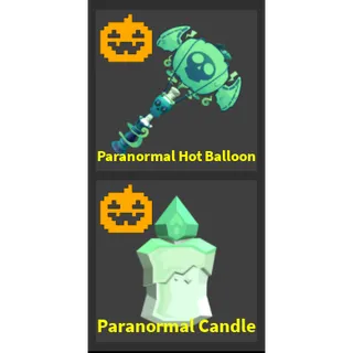 PARANORMAL HOT BALLOON SET - FLEE THE FACILITY