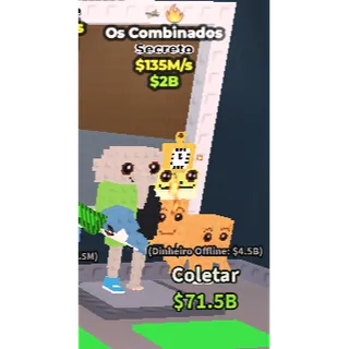 Los Combinasionas 135m/1s - Steal A Brainrot