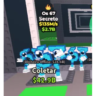 LOS 67 135M/1s - steal a brainrot 