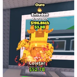 EVILEDON GOLD 196.8M/s | Steal A Brainrot