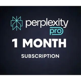 Perplexity Pro Account - 1 Month (Full Access)