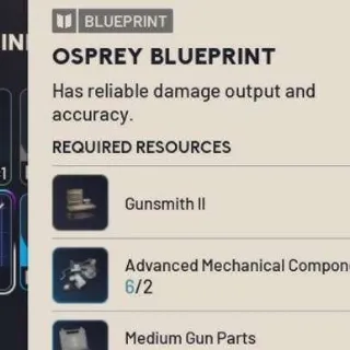 Osprey Blueprint