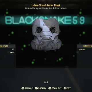 Urban Scout Armor Mask