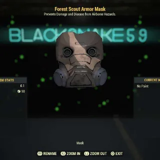 Forest Scout Armor Mask