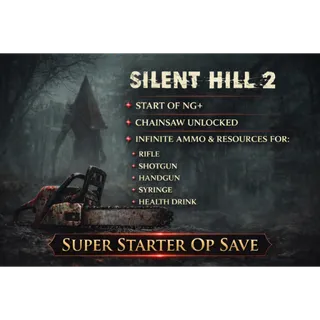 Silent Hill 2 Stater Save PS5