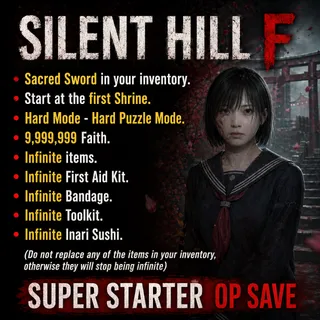SILENT HILL F MODDED SAVE PS5