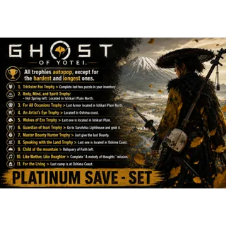 PS5 Ghost of Yotei ｜ Mod Save Set
