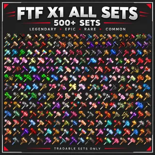 X1 All FTF SETS BUNDLE (500+ Sets) - Flee The Facility (FTF)