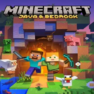 Minecraft java & bedrock Edition For pc