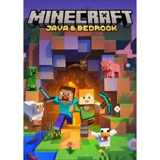 Minecraft java & bedrock Edition For pc