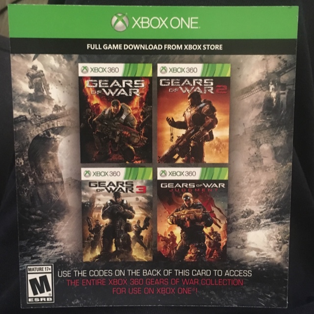 Gears of War Collection Xbox one and 360 - XBox One Jogos - Gameflip