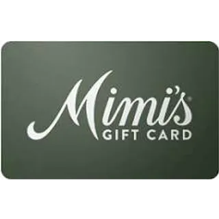 $25.00 USD Mimi's Cafe Gift Card Balance $25.00