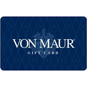 $10.18 USD Von Maur Gift Card Balance $10.18
