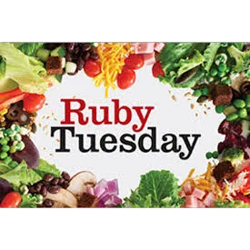$5.50 USD Ruby Tuesday Gift Card Balance $5.50