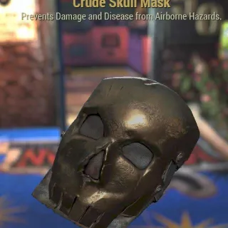 Crude Skull Mask - PlayStation Only