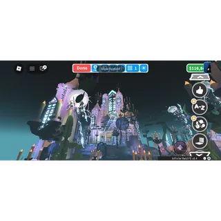 adopt me INSANE CASTLE BUILD