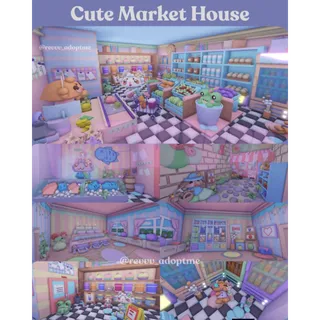 ADOPT ME Pink Mansion HOUSE BUILD