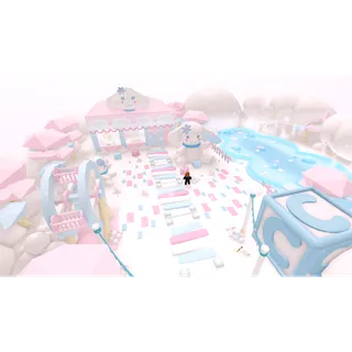 adopt me cute house build