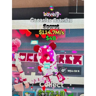 Single traited cacasito satelito