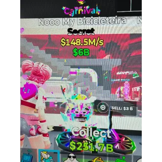 Carnival nooo my bicicletiera 