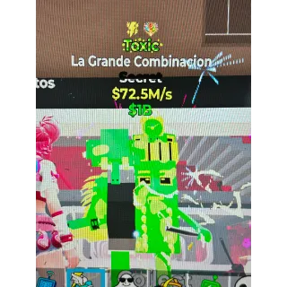 Double treated toxic la grande combo