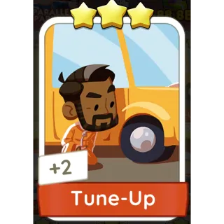 Tune-Up Monopoly GO 3 Stars stickers