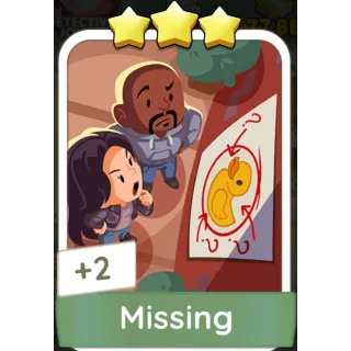 Missing Monopoly GO 3 Stars stickers