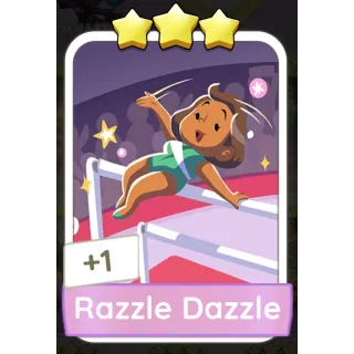 Razzle Dazzle Monopoly GO 3 Stars stickers