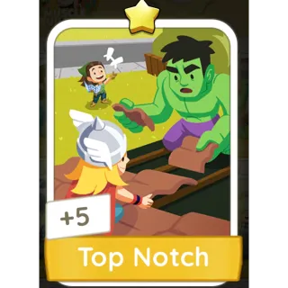 Top Notch Monopoly GO 1 Stars stickers