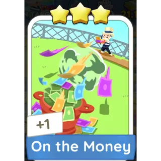 On The Money Monopoly GO 3 Stars stickers