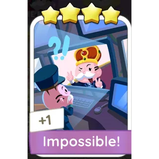 Impossible Monopoly GO 4 Stars stickers