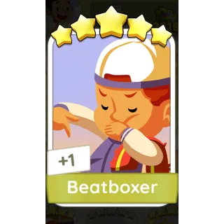 Beatboxer of Seville Monopoly GO 5 Stars stickers